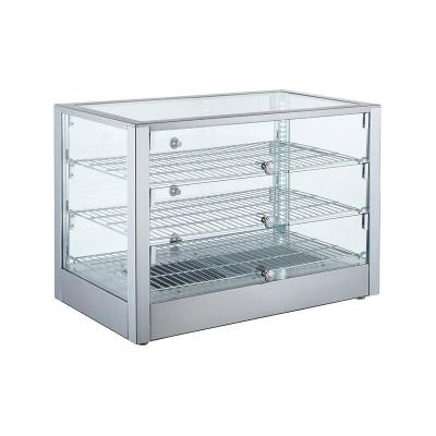 China Counter Top Commercial Food Warmer Display Self Full Service Two Three Shelf zu verkaufen