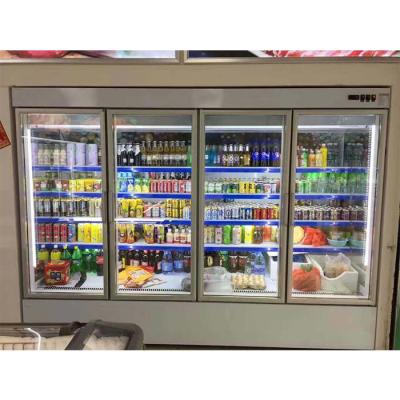 China de Koeler van de het Glasdrank van 380V 1600L Multideck voor Supermarkt Te koop