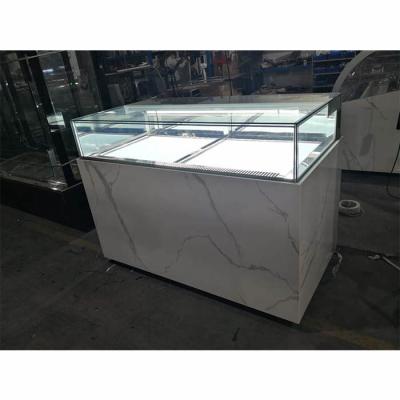 China refrigerador de la exhibición de la panadería de 1100m m en venta