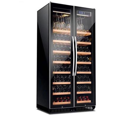 China Refrigerador comercial libre de la exhibición del vino de 220w 600L en venta