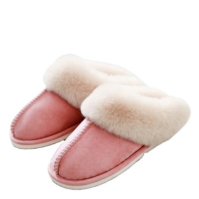 China Fashion trend fur warm slippers autumn and winter wholesale for ladies and men fashion trend for sale