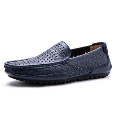 China Lighted Men'e Loafers Soft Comfortable Casual Slip On Breathable Moccasin Shoes for sale