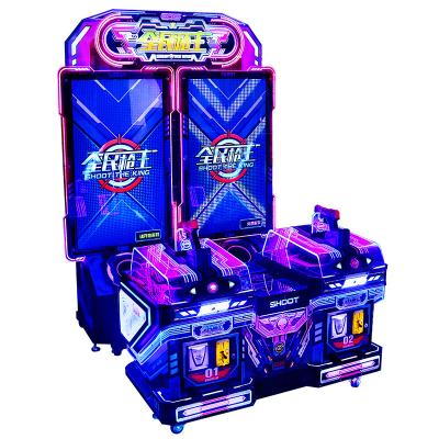 China Hardware + Acrylic Simulator Shooting Games Machine Arcade Game Fast Shooting Machine Kids Coin Operated Laser Gun Shooting Arcade Game Machine for sale