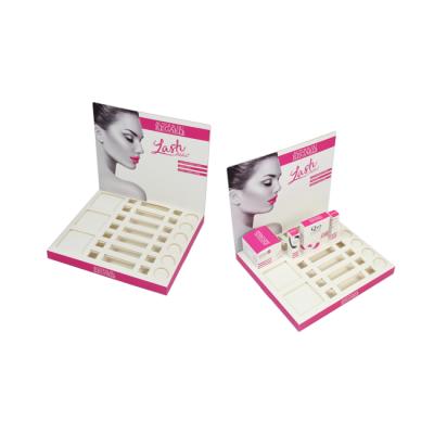 China Recycled Materials Safeka Display Counter Cardboard Custom Paper Cosmetics Displays Cosmetic Display Boxes for sale