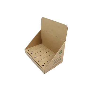 China Recycled Cardboard Materials Cardboard Countertop Small Display Boxes , Custom Printed Counter Display Boxes For Toothbrushes for sale