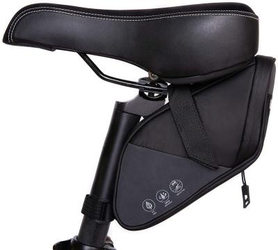 China Reflective Bike Saddle Bag, Bicycle Under Seat Pocket, Wedge Recycling Bag For Mountain Road for sale