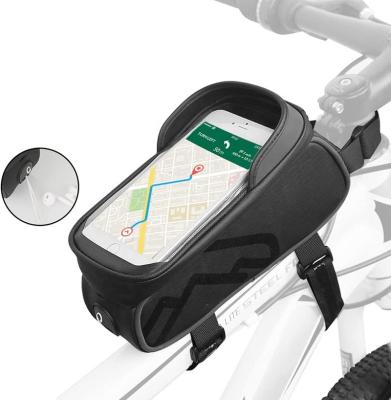 China Bicycle frame waterproof bag, frame waterproof bag, bicycle cell phone bag for sale