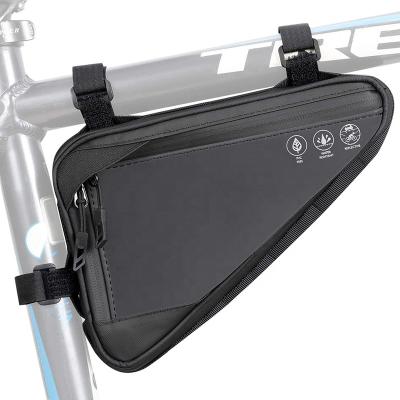 China Reflective Frame Storage Bag Waterproof Riding Bike Rack Bags Under Seat Bag for sale