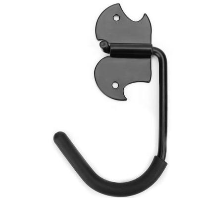 China Portable Wall Mounted Hanger Hook Rack Storage Bicycle Hitch Holder Storage Solid Steel Hook for sale