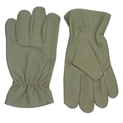 China Flexible Weather Resistant Oil Drying Hand Protection Thinner Pigskin Motor Leather Glove for sale