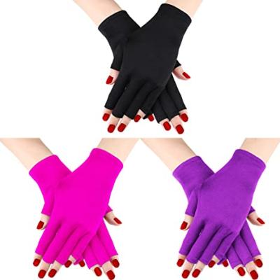 China Art Led Lamp Protection UV Anti Radiation Sun Gloves Anti UV Sun Nail To Light Drying Health for sale