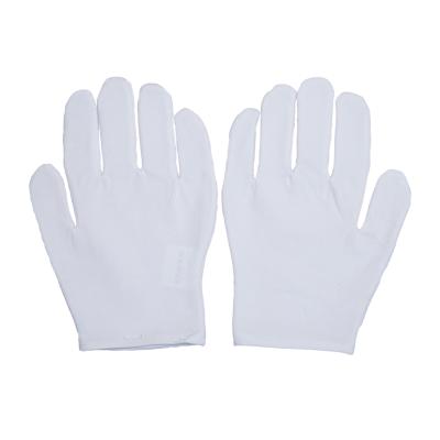 China China Factory Wholesale Cotton Spandex Massage Moisturizing Gloves Moisturizing White SPA Gloves for sale