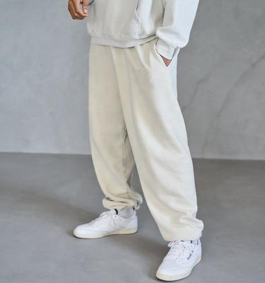 China China wholesale high quality stylish vintage anti-pilling washed wide leg sweatpants unisex sweatpants for sale