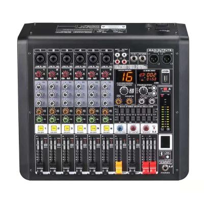 China With Digital Display MP3 (U-DISK MP3 Input Audio Sound Powered Mixer High Cost Effective Newcomer Good Durable Useful for sale