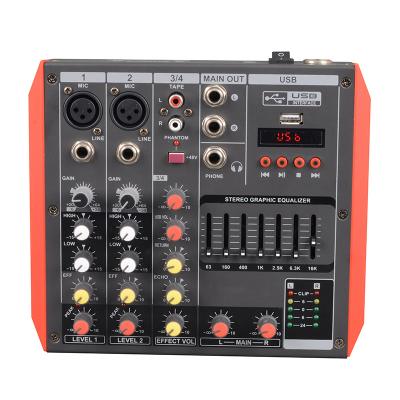 China With Digital Effects Inside 2021 Factory Direct Low Price Good Audio Digital Mixer Professional for sale