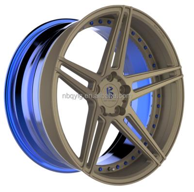 China 2 Pcs Forged Car Wheel BR Wheels BR214 2 Pcs Forged Car Wheel for sale