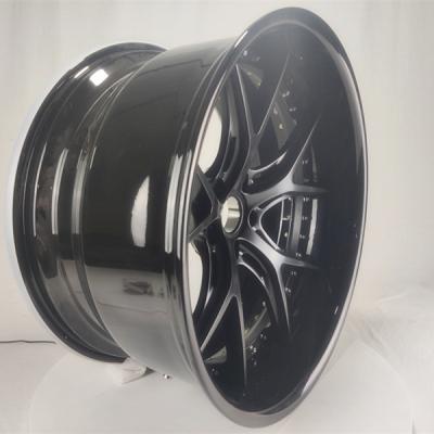 China ALLOY Black 2 Pcs Forged Wheel for sale