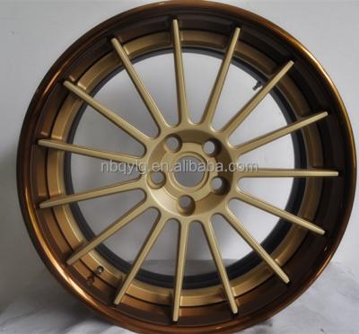 China Spoke 15 21 Inch 3 Pcs Aluminum Alloy Forged Wheel Rim for sale