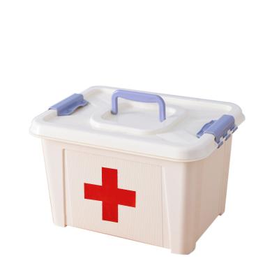 China Sustainable Hot Selling Portable Household Safety Dustproof Medical Storage Box for sale