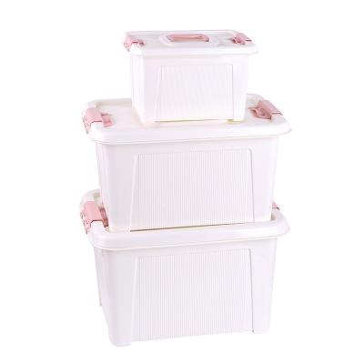 China New Product Three Size Sustainable Custom Household Large Capacity Multilayer First Aid Treatment Medicine Storage Box for sale