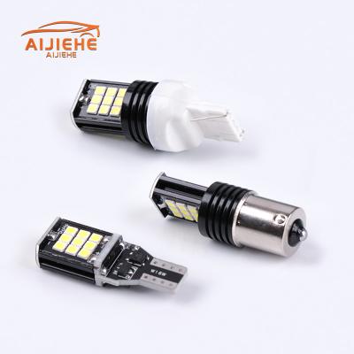 China Automotive lamp factory outlet 12v 24v 12v 24v white amber red canbus w16w 921 led automotive parking lamp bulb for sale