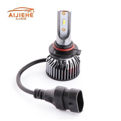 China High Quality Aluminum F2 H1 H3 H4 H7 9005 LED 9006 LED Car Headlight CSP With Fan Headlamp Cooling Kit for sale