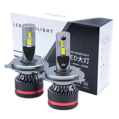 China Aluminum Car LED Headlight 9006 12V 6000K H4 H7 H11 H13 9005 Car LED Headlight M8 6000k 8000k 3000k for sale