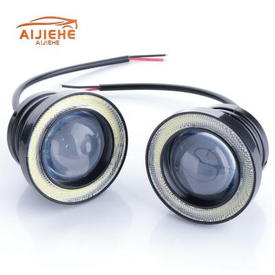 China Super Bright Univeral Automobiles Car LED Angel Eye Fog Lamp, LED Angel Eye Ring With 7 Color Selection Of General Automotive Engine Lighting Accesso for sale