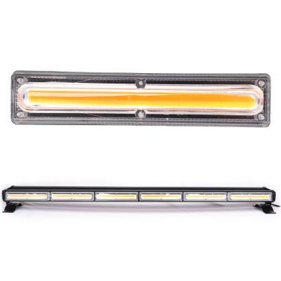 China Automobile Amber Side Warning Lamp COB LED Double Side Hazard Emergency Strobe Light Bar for sale