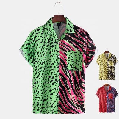 China Wholesale Custom Shirt New Design Breathable Printing Mens Beach Use Hawaiian Shirts Wholesale for sale