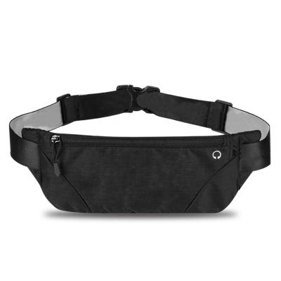 China +Special Light Feeling Fabric Free Sample Unisex Reflective Ultra Thin Led Fanny Pack Waist Bags Travel Outdoor Sports Waterproof Running Waist Belt for sale