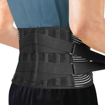 China Adult Strong Compression Adjustable Lumbar Back Straps With Spring Bands Slimming Belt Waist For Fitness Sports for sale