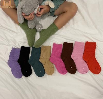 China Sporty natural colors super warm winter lugs comfortable kids cashmere lugs thick woolen socks for Christmas gift for sale