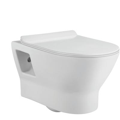 China Hot new products automatic operation sanitaryware retrete white color wall hung sale on line for sale