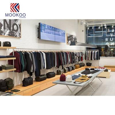 China MOOKOO Furniture Retail Store Clothing Store Display Showroom Design Furniture for sale