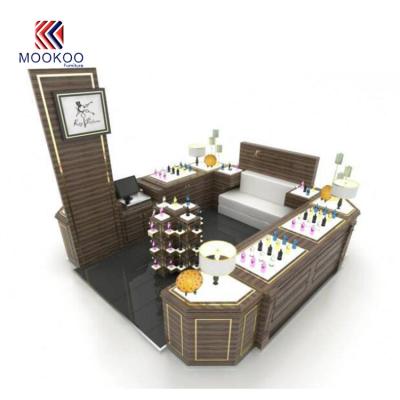 China Retail store perfume perfume kiosk design for shopping mall for sale