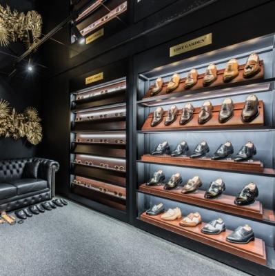 China Luxury retail store men's shoes display rack furniture store shoes for sale