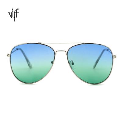 China Classic VIFF HM15148 Metal Aviation Shade Sunglasses Pilot Men Pilot Sunglasses Women Driving Fishing for sale