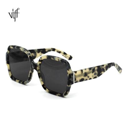 China Italian Fashion Sunglasses Mazzuchelli UV40 Stylish Vintage Round Acetate Retro Sunglasses VIFF HA18009 Fashion Sunglasses for sale