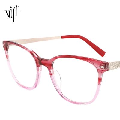 China Man Woman Fashion Glasses Shape Glass VIFF HA1028 Mixed Models Man Woman Fashion Ready Current Wholesale Style Unique Glasses Optical Frame Acetate Glasses for sale