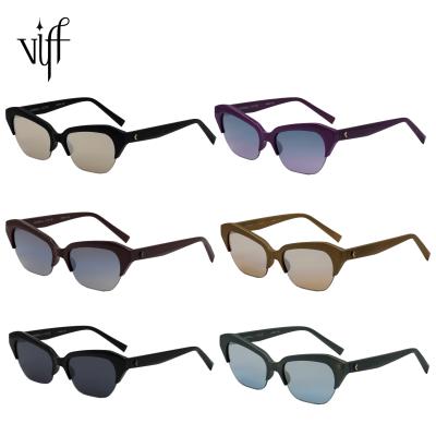 China Preminum CP High Frame Propionate Cellulose Sun Glasses Sunglasses VIFF HC18012 Half Frame Brand High Quality Fashion Famous Rimless Shades for sale