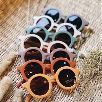 China Custom Multi Color Glass Kids Girls Sunglasses Sun Shades UV400 Protection Fashion Kids Sunglasses VIFF CTK21414 for sale