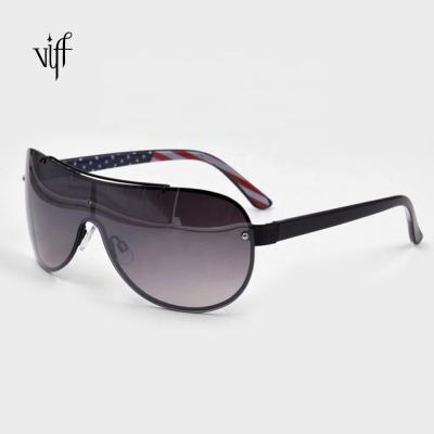 China For One Piece Lens Windproof Ski Sport Sun Glasses Shades Oversized Rimless Travel VIFF Outdoor Sports Sunglasses HM19106 for sale