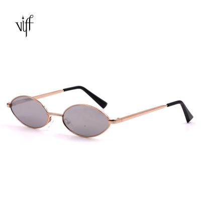 China VIFF High Quality Unisex Sun Glasses Design Oval Metal Cool In-Use Sight Goods HM18407 for sale