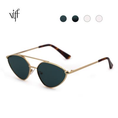 China Fashion Sunglasses Best-loved View Logo Retro Sun Glasses Custom Metal HM19320 for sale