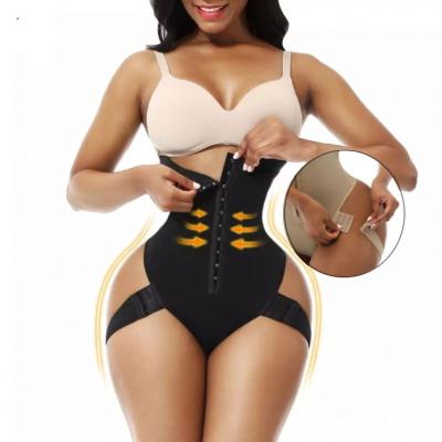 China Good Quality QUICK DRY SHINY Women'S Seamless Waistband Shaper Hollow Strap Hip-lifting Breathable Shapewear for sale