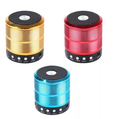 China Mini Speaker Portable Mobile Plastic Phone Wireless Speaker WS887 for sale