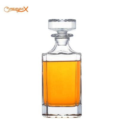 China Na china supplier hot selling machine removal 750ml whiskey decanter for sale