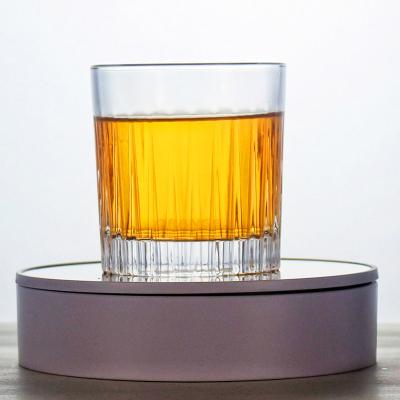 China Na Logo Customized Round Shape Glass Whiskey Crystal Wine Glass Whiskey Tumbler for sale