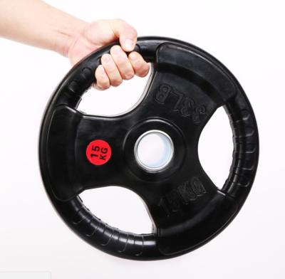 China Gym Exercise Training Weight Plate Rubber Weight Plate Gym Weight Plate Recycling Rubber Bumper for sale